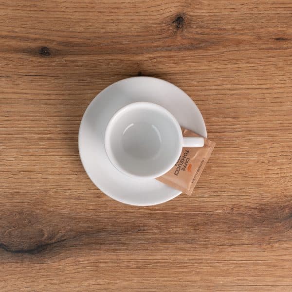 Tazza Cappuccino Bianca | Caffè Tomeucci 1883