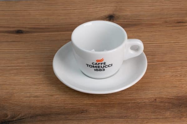 Tazza Cappuccino Bianca | Caffè Tomeucci 1883