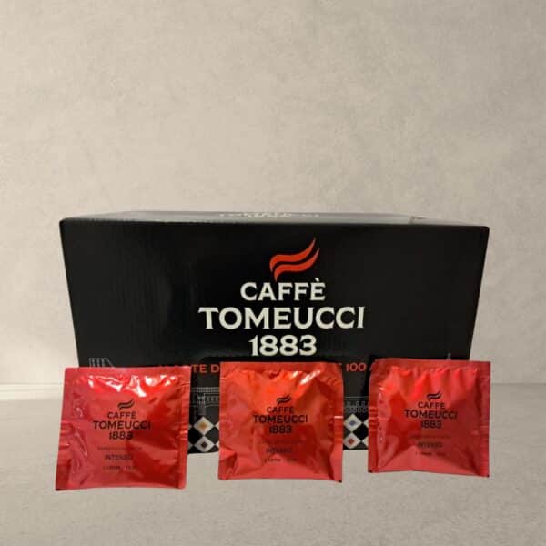 Café INTENSO – Compatibles ESE 44 – 50 Dosettes Monodoses | Caffè Tomeucci